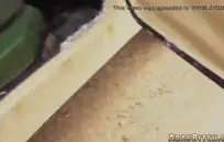 مستخدم pornhub يحصل على فم مليء بالسائل المنوي.