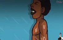 سخيف صديقتي في منزل والدي على الجانب الآخر من المدينة.