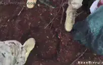 الزوج الأفلام زوجته يحصل faceful من نائب الرئيس بعد الاستحمام.